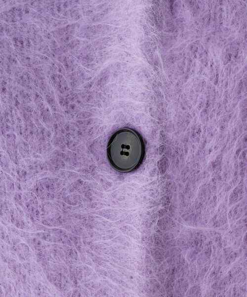 UNTITLED / アンタイトル カーディガン・ボレロ | 【ゆったり/モヘヤニット】アルパカ混シャギー カーディガン | 詳細11