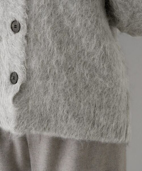 UNTITLED / アンタイトル カーディガン・ボレロ | 【ゆったり/モヘヤニット】アルパカ混シャギー カーディガン | 詳細21