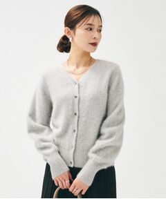 UNTITLED / アンタイトル カーディガン・ボレロ | 【大人な品格/ふわふわニット】フォックスカシミヤ2WAYカーディガン