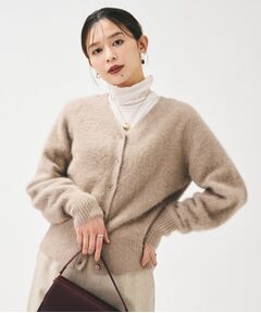 UNTITLED / アンタイトル カーディガン・ボレロ | 【大人な品格/ふわふわニット】フォックスカシミヤ2WAYカーディガン