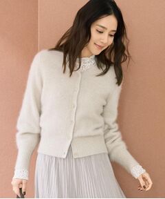 UNTITLED / アンタイトル カーディガン・ボレロ | 【大人な品格/ふわふわニット】フォックスカシミヤ2WAYカーディガン