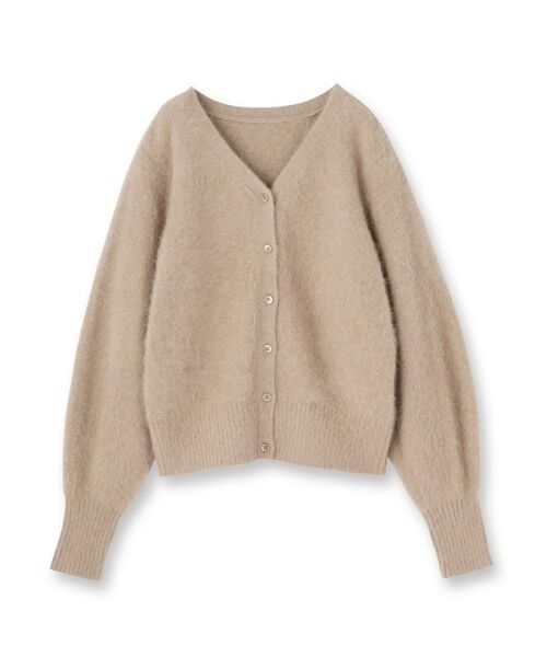 UNTITLED / アンタイトル カーディガン・ボレロ | 【大人な品格/ふわふわニット】フォックスカシミヤ2WAYカーディガン | 詳細1