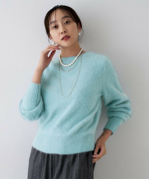 UNTITLED / アンタイトル カーディガン・ボレロ | 【大人な品格/ふわふわニット】フォックスカシミヤ2WAYカーディガン | 詳細11