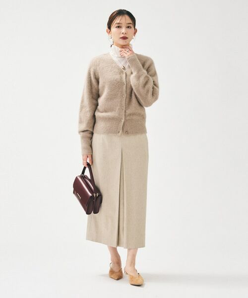UNTITLED / アンタイトル カーディガン・ボレロ | 【大人な品格/ふわふわニット】フォックスカシミヤ2WAYカーディガン | 詳細15