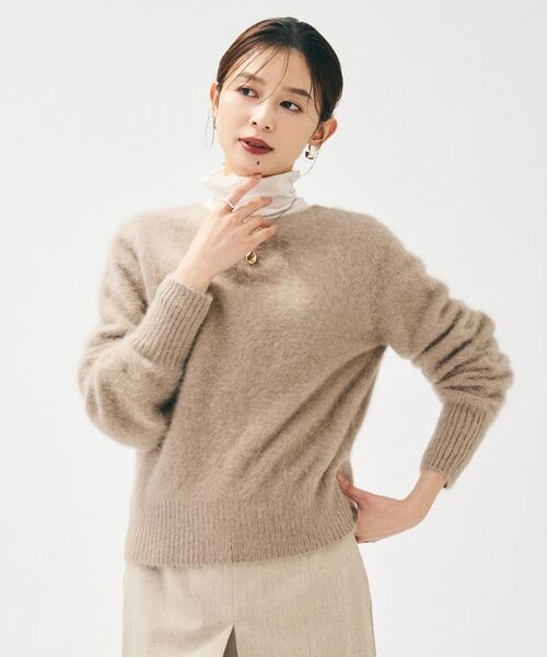 UNTITLED / アンタイトル カーディガン・ボレロ | 【大人な品格/ふわふわニット】フォックスカシミヤ2WAYカーディガン | 詳細17
