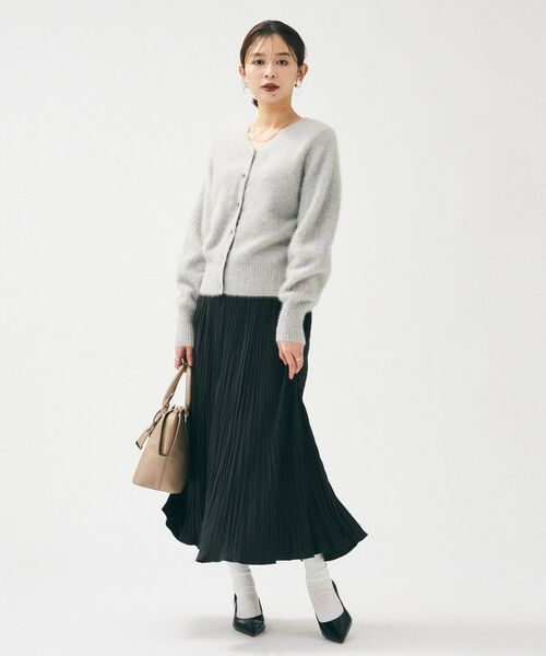 UNTITLED / アンタイトル カーディガン・ボレロ | 【大人な品格/ふわふわニット】フォックスカシミヤ2WAYカーディガン | 詳細3