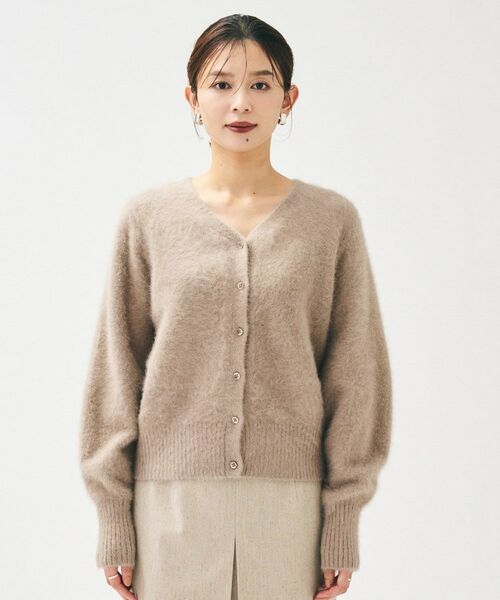 UNTITLED / アンタイトル カーディガン・ボレロ | 【大人な品格/ふわふわニット】フォックスカシミヤ2WAYカーディガン | 詳細30