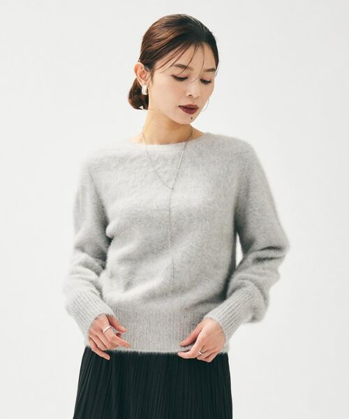 UNTITLED / アンタイトル カーディガン・ボレロ | 【大人な品格/ふわふわニット】フォックスカシミヤ2WAYカーディガン | 詳細5