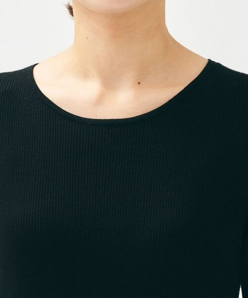 UNTITLED / アンタイトル ロング・マキシ丈ワンピース | 【大人フェミニン/トレンド】ニット×ジャカード ドッキングワンピース | 詳細14