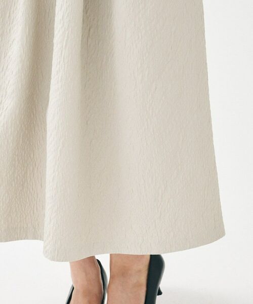 UNTITLED / アンタイトル ロング・マキシ丈ワンピース | 【大人フェミニン/トレンド】ニット×ジャカード ドッキングワンピース | 詳細18