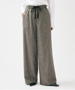 UNTITLED / アンタイトル パンツ | 【きれいめリラクシー/ウエストゴム】ウールサキソニー ワイドパンツ