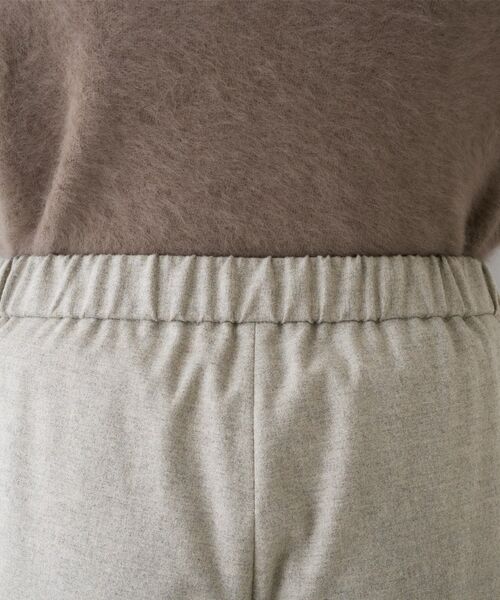 UNTITLED / アンタイトル パンツ | 【きれいめリラクシー/ウエストゴム】ウールサキソニー ワイドパンツ | 詳細28