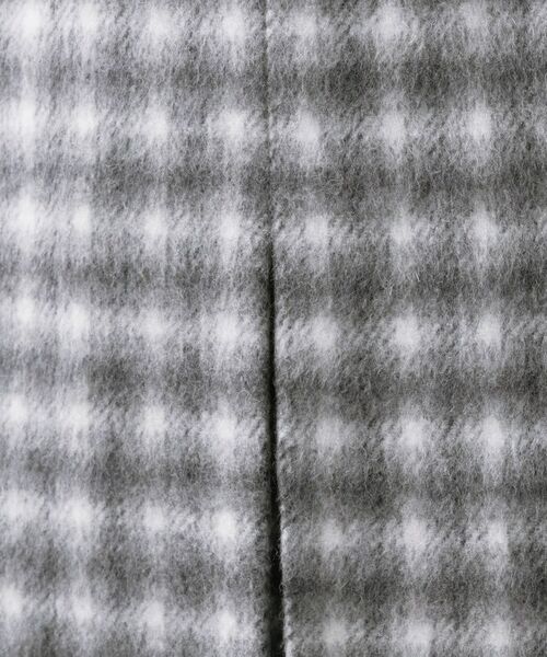 UNTITLED / アンタイトル スカート | 【ふんわり/タイト見え】シャギーチェックスカート | 詳細5