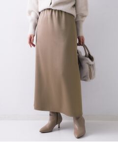 UNTITLED / アンタイトル ロング・マキシ丈スカート | 【ウエストゴム/ロング】サテンナロースカート