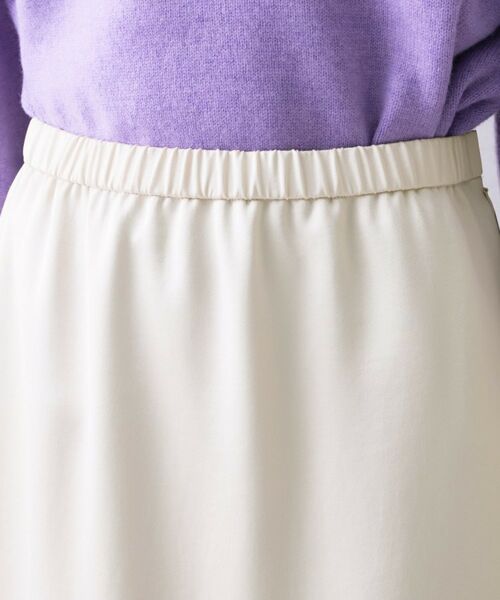 UNTITLED / アンタイトル ロング・マキシ丈スカート | 【ウエストゴム/ロング】サテンナロースカート | 詳細15