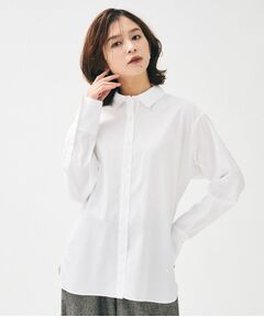 UNTITLED / アンタイトル シャツ・ブラウス | 【重ね着レイヤード/スーツブラウス】ファインブロードベーシックシャツ