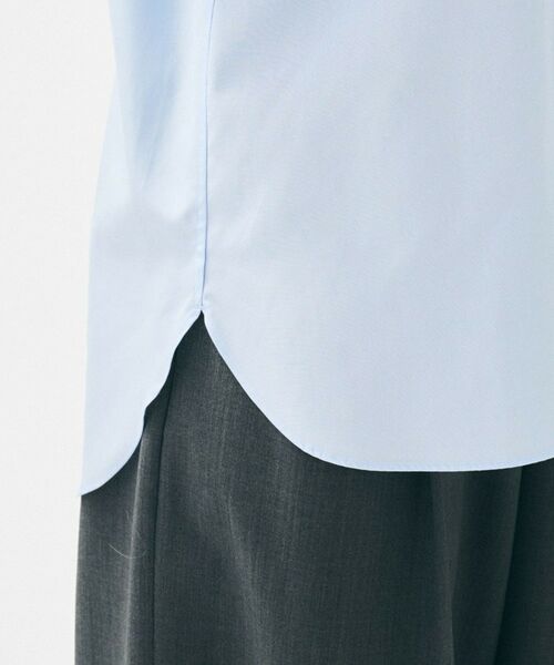 UNTITLED / アンタイトル シャツ・ブラウス | 【重ね着レイヤード/スーツブラウス】ファインブロードベーシックシャツ | 詳細19