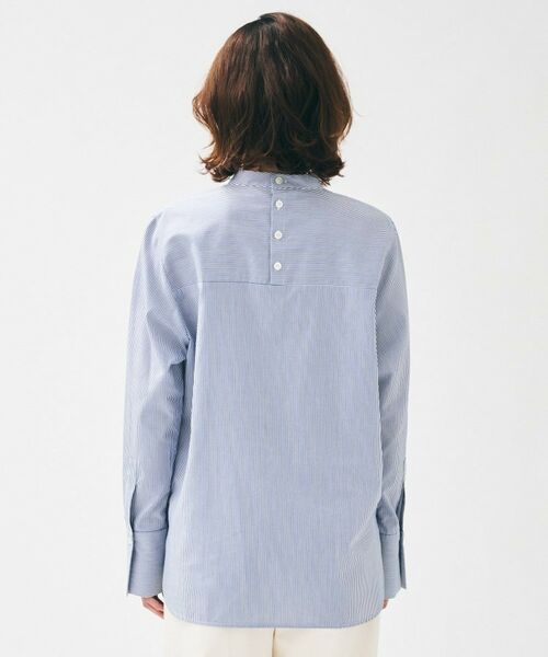 UNTITLED / アンタイトル シャツ・ブラウス | 【重ね着レイヤード/スーツブラウス】ファインブロードハイネックシャツ | 詳細12