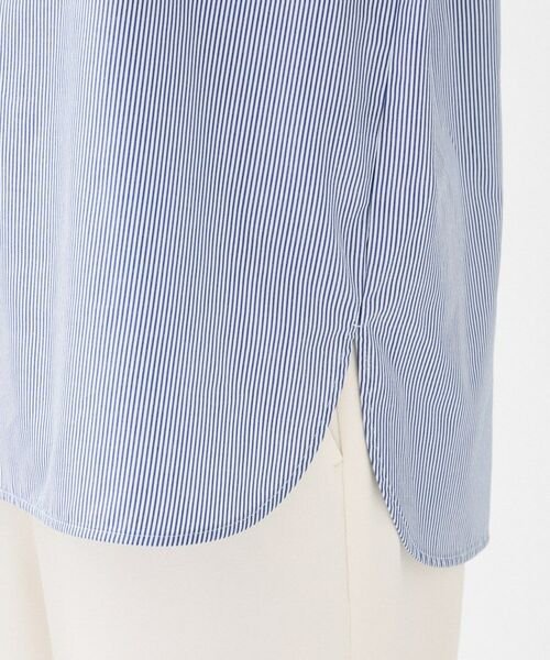 UNTITLED / アンタイトル シャツ・ブラウス | 【重ね着レイヤード/スーツブラウス】ファインブロードハイネックシャツ | 詳細16