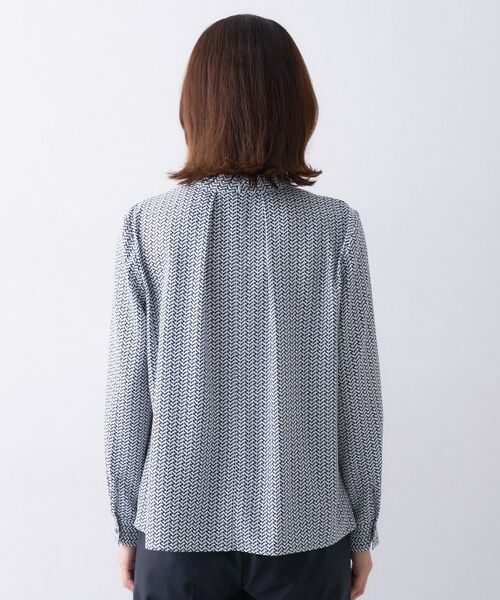 UNTITLED / アンタイトル シャツ・ブラウス | 【きれいめ/お仕事着】ジオメトリック ハイネックブラウス | 詳細12