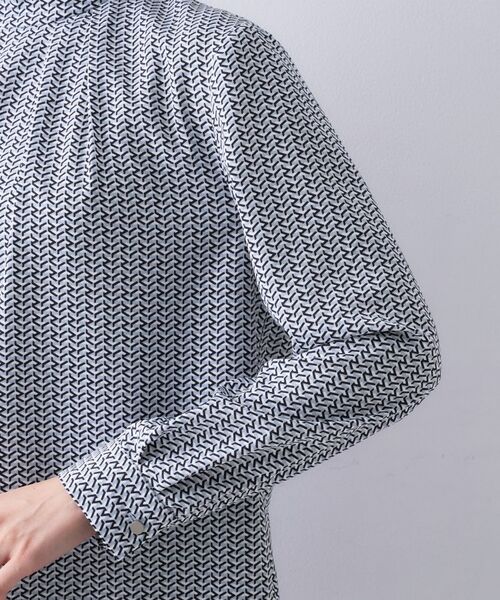 UNTITLED / アンタイトル シャツ・ブラウス | 【きれいめ/お仕事着】ジオメトリック ハイネックブラウス | 詳細15