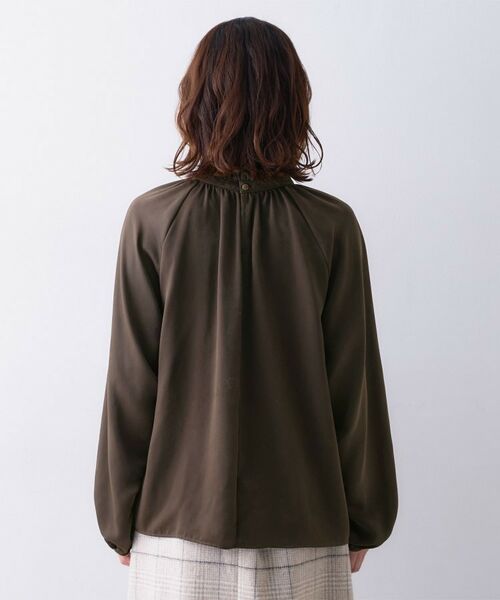 UNTITLED / アンタイトル シャツ・ブラウス | 【エレガント/お仕事着にも】スタンドフリルネック ブラウス | 詳細20