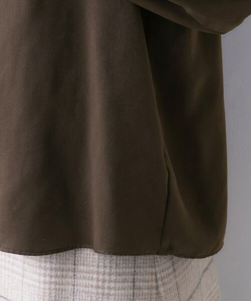 UNTITLED / アンタイトル シャツ・ブラウス | 【エレガント/お仕事着にも】スタンドフリルネック ブラウス | 詳細24