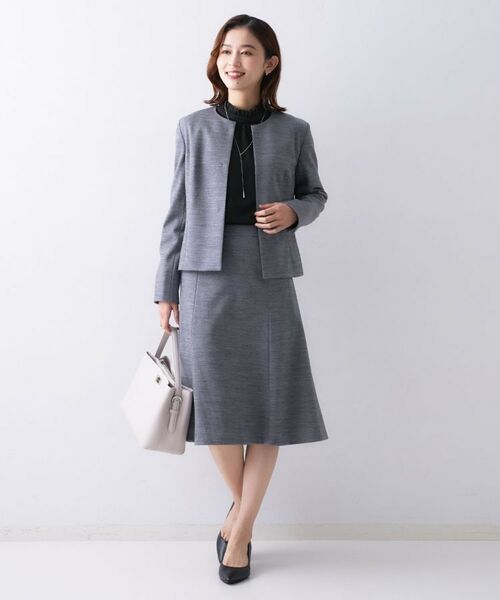 UNTITLED / アンタイトル シャツ・ブラウス | 【エレガント/お仕事着にも】スタンドフリルネック ブラウス | 詳細4