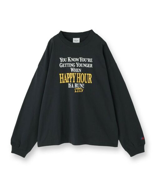 UNTITLED / アンタイトル カットソー | 【PARROTT CANVAS】ハッピーアワーL／Sティーシャツ | 詳細1