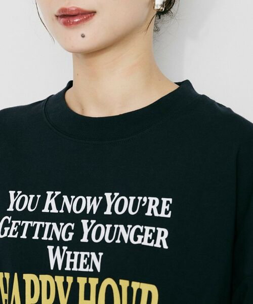 UNTITLED / アンタイトル カットソー | 【PARROTT CANVAS】ハッピーアワーL／Sティーシャツ | 詳細13