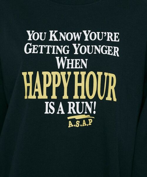 UNTITLED / アンタイトル カットソー | 【PARROTT CANVAS】ハッピーアワーL／Sティーシャツ | 詳細9