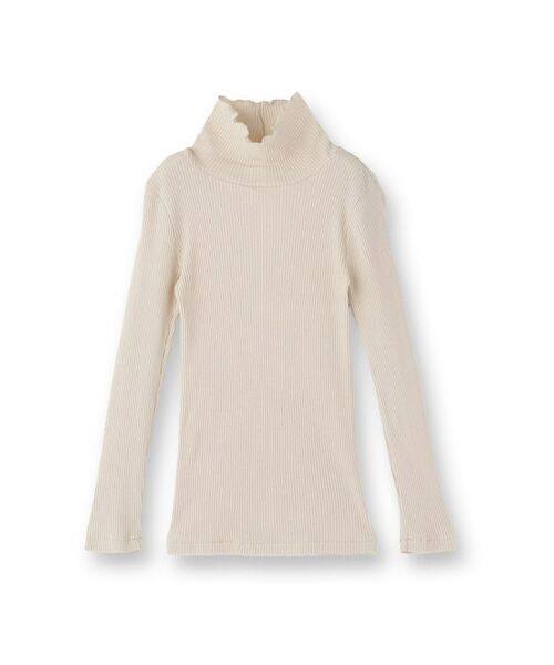 UNTITLED / アンタイトル カットソー | 【Munich】コットンリブタートルネックプルオーバー | 詳細1