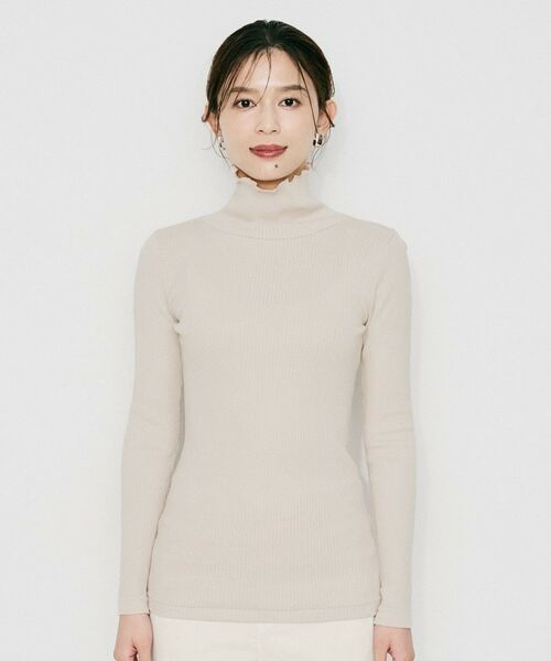 UNTITLED / アンタイトル カットソー | 【Munich】コットンリブタートルネックプルオーバー | 詳細14