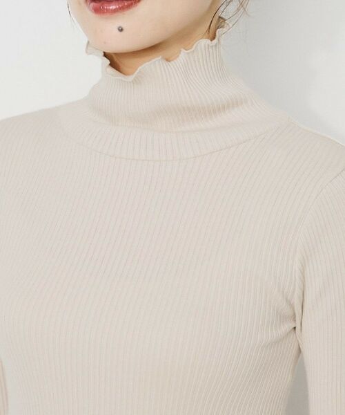 UNTITLED / アンタイトル カットソー | 【Munich】コットンリブタートルネックプルオーバー | 詳細17