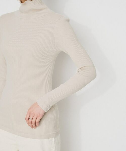 UNTITLED / アンタイトル カットソー | 【Munich】コットンリブタートルネックプルオーバー | 詳細18
