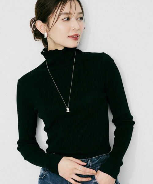 UNTITLED / アンタイトル カットソー | 【Munich】コットンリブタートルネックプルオーバー | 詳細6