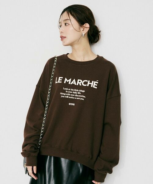 UNTITLED / アンタイトル スウェット | 【CHIGNON】別注ロゴスウェット | 詳細10