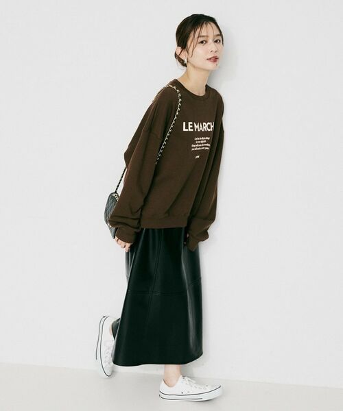 UNTITLED / アンタイトル スウェット | 【CHIGNON】別注ロゴスウェット | 詳細12