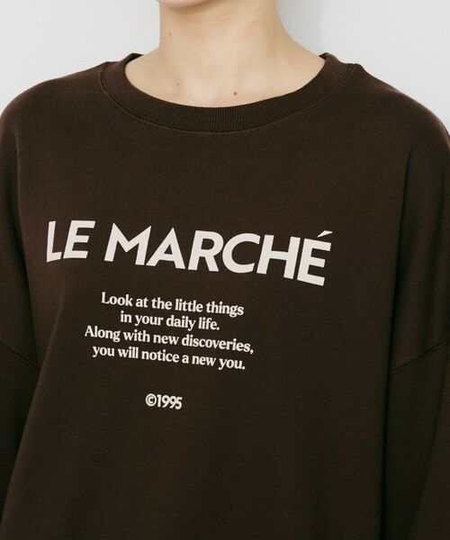 UNTITLED / アンタイトル スウェット | 【CHIGNON】別注ロゴスウェット | 詳細17