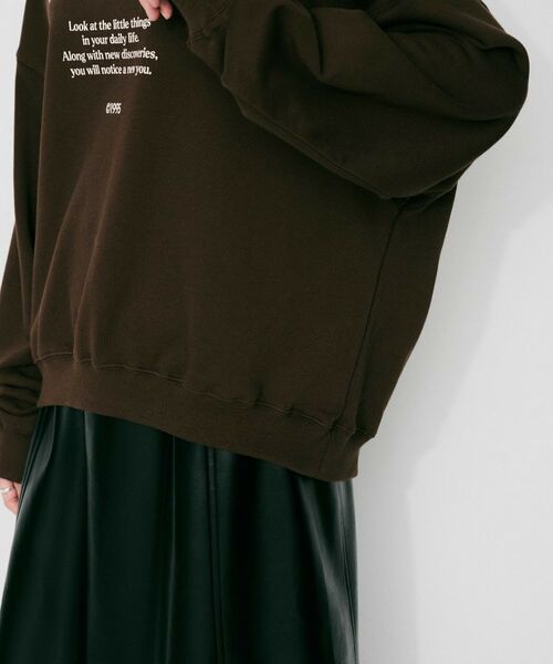 UNTITLED / アンタイトル スウェット | 【CHIGNON】別注ロゴスウェット | 詳細19