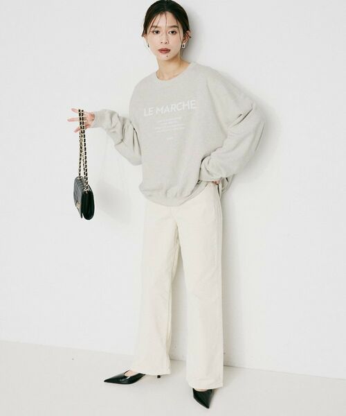 UNTITLED / アンタイトル スウェット | 【CHIGNON】別注ロゴスウェット | 詳細4