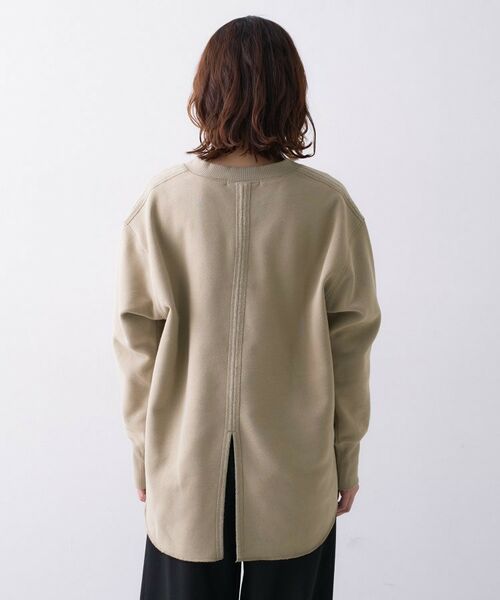 UNTITLED / アンタイトル カットソー | 【Liyoca】ソフト裏毛Vネックプルオーバー | 詳細12