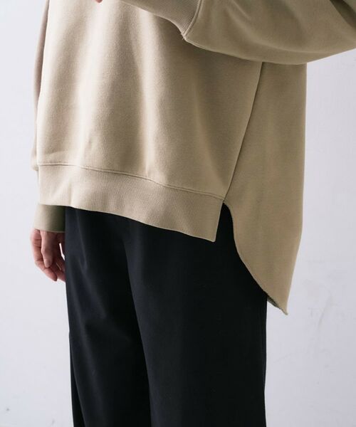 UNTITLED / アンタイトル カットソー | 【Liyoca】ソフト裏毛Vネックプルオーバー | 詳細15