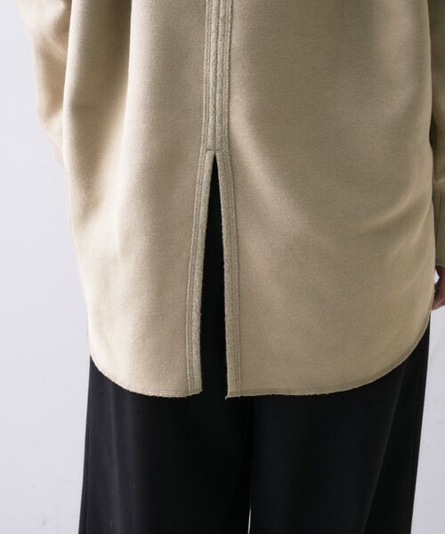 UNTITLED / アンタイトル カットソー | 【Liyoca】ソフト裏毛Vネックプルオーバー | 詳細16