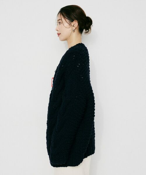UNTITLED / アンタイトル カーディガン・ボレロ | 【IRONING】ケーブルラフカーデ | 詳細11