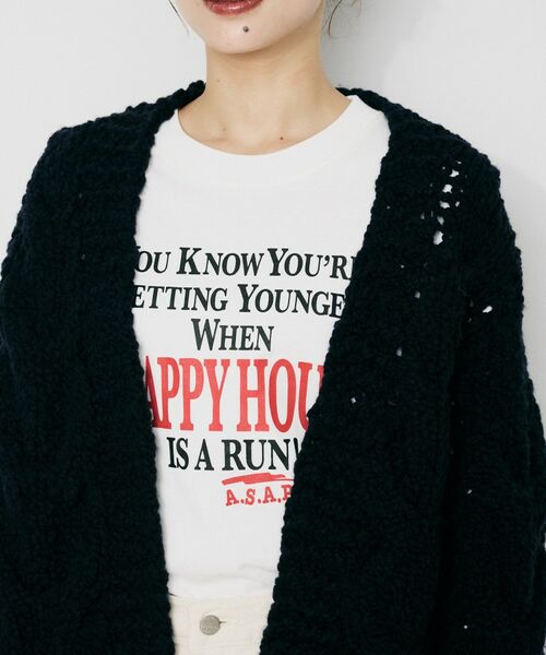 UNTITLED / アンタイトル カーディガン・ボレロ | 【IRONING】ケーブルラフカーデ | 詳細13