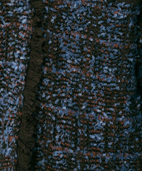 UNTITLED / アンタイトル カーディガン・ボレロ | 【Audrey and John Wad】Vネックツイード柄ニットカーディガン | 詳細9