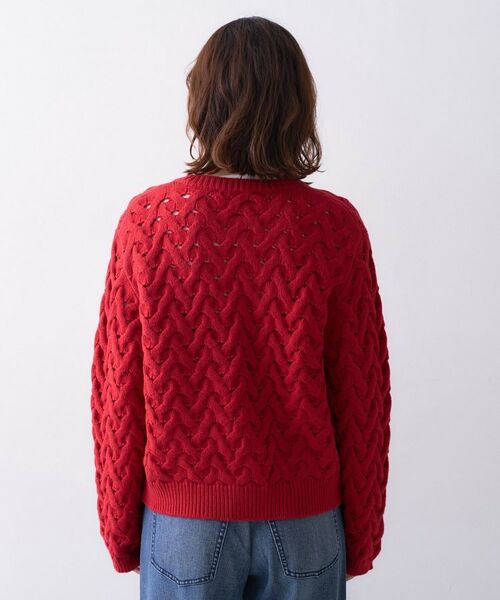 UNTITLED / アンタイトル カーディガン・ボレロ | 【Liyoca】3G変形ケーブルカーディガン | 詳細12