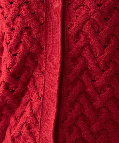 UNTITLED / アンタイトル カーディガン・ボレロ | 【Liyoca】3G変形ケーブルカーディガン | 詳細9