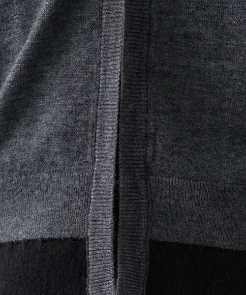 UNTITLED / アンタイトル カーディガン・ボレロ | 【Liyoca】ウールブレンド14G天竺カーディガン | 詳細5